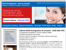 Tablet Screenshot of bcmimmigration.com